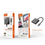 TB1426 NE Adaptador Type-C(Macho) a HDMI(Hembra), 4K, 15CM, Negro