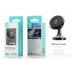 IKREA WE5160 SOPORTE UNIVERSAL DE ALEACIÓN DE ALUMINIO MAGNÉTICO PARA SALPICADERO DEL COCHE NEGRO