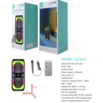 IKREA WF4061 ALTAVOZ CON MICRÓFONO KARAOKE Y MANDO 3600 MAH 180*160/405MM NEGRO