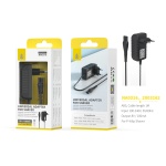 NA0316 NE Cargador universal para Afeitadora P-hilip , 8V 100mA ,Cable 1 M,Negro