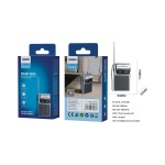 NT7018 NE Radio portatil AM/FM con Antena y correa , Entrada de jack 3.5mm, Bateria 2*AA UM-3 (No incluido)