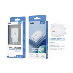 ISER SA0084 CARGADOR PD CON PUERTO TYPE-C 25W 3A BLANCO