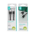 IKREA WB1278 CABLE SILICONA LÍQUIDA MICRO USB 3.4A 1M NEGRO