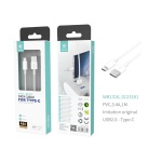 IKREA WB1316 CABLE DE DATO TYPE-C 480MBPS 5V/3.4A 1M BLANCO