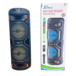 ZQS8221 ALTAVOZ PORTABLE CON MICRÓFONO KARAOKE Y MANDO