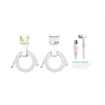 NB1502 Cable de Video(Coaxial) Conector banado en niquel 9.5mm Macho a Hembra, doble blindaje, 5 Me