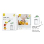 NR9321 BL+VE Exprimidor Electrico Capacidad 0.4 Litro, con Antigoteo, 25W, Cable 1M, Blanco+Verde