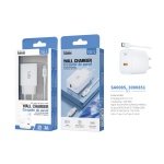 ISER SA0085 CARGADOR PD CON CABLE TYPE-C TO TYPE-C 25W 3A BLANCO