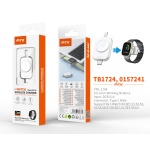 TB1724 BL CARGADOR INALAMBRICO TYPE-C PARA I.WATCH, 3.5W MAX, BLNACO