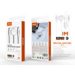 TB1726 BL CARGADOR TYPE-C WATCH 2 EN 1, CON CARGADOR MAGNETICO 3.5W+ CABLE TRENZADO LIGHTNING 60W,