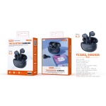 TC3252,AM AURICULARES TWS MUFFIN BLUETOOTH 5.3, BATERÍA (30MAH*2) CON ESTUCHE RECARGABLE 300MAH, AZU