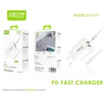 G-1117 CARGADOR CON CABLE  IPHONE 2 USB 2.4A