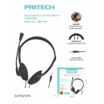 PBP-409 Auriculares con Micrófono-Modelo PBP-409