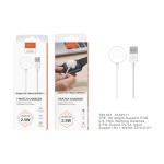 TB1251 CABLE DE CARGA CON MAGNETICO PARA I-WATCH S1-S5, 2.5W, LONGITUD 1M, BLANCO