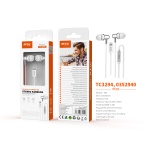 TC3294 BL+PT Auricular Lightning Flurnix con microfono y boton de llamada, (Necesario Bluetooth)