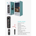 IKREA WF4068 ALTAVOZ CON MICRÓFONO KARAOKE INALÁMBRICO Y MANDO 4800MAH 305*305*937MM NEGRO