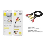 B5325 CABLE DE AUDIO 3 RCA TO 3 RCA 1.5M