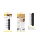 NE5329 Organizador de cable 5 en 1, 1 blanco+ 1 negro