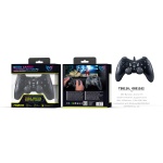 TS8116 NE Mando de control Gaming para PC, Con Doble Vibracion, Cable USB 1.5m, Negro