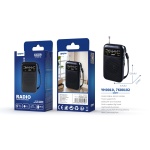 YH0010 NE Radio portatil AM/FM con Antena y correa , Entrada de jack 3.5mm, Bateria 2*AA (No incluid