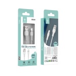 IKREA WB2020 CABLE DE DATOS MICRO USB CARGA RÁPIDA 18W 1M BLANCO Y NEGRO