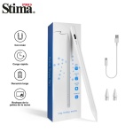 AX10S / LAPIZ TACTIL PARA IOS / Compatible con la mayoría iOS desde 2018 / Con indicador iuminoso / Incluye 2 puntas de reemplazable.