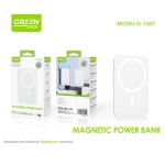 G-1307  POWER BANK MAGNÉTICO INALÁMBRICO 15W 6000MAH BLANCO