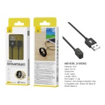 NB1539 NE Cable de Carga USB para pulsera de XIAOMI BAND 8/Redmi 2£¬5V/1A, Cable 45CM, Negro