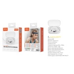 TC3279 BL Auriculares TWS Bluetooth 5.3 con indicador de bateria, Bateria (30mAh*2) Con Estuche Reca