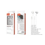 TC3297 BL Auricular Lightning Cromph con microfono y boton de llamada, (Necesario Bluetooth)Cable 1.2M