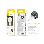 NA0473 BL Cargador inalambrico USB-A para I.Watch, 2W, Blnaco