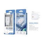 ISER SA0086 CARGADOR PD CON CABLE TYPE-C TO LIGHTNING 25W 3A BLANCO