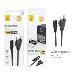 AU302 Cable Euro Power 2 Ports para Cargador Portátil