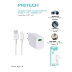 PBP-626 CARGADOR DE VIAJE 3.1A CON CABLE TIPO C