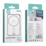 IKREA WD9330 POWER BANK MAGNÉTICO INALÁMBRICO CON SOPORTE 2 EN 1 10000MAH BLANCO