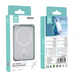 IKREA WD9332 POWER BANK 2 EN 1 MAGNÉTICO INALÁMBRICO 5000MAH BLANCO
