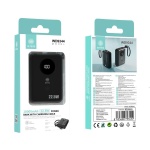 IKREA WD9344 POWER BANK OUTPUT TYPE-C/LIGHTNING 22.5W 10000MAH NEGRO