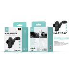 IKREA WE5171 SOPORTE UNIVERSAL 360º PARA MOVIL 4.5-7´´ DE VENTOSA CON GEL PARA SALPICADERO DE COCHE NEGRO