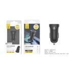 A5791 NE Cargador de Mechero Rapido S. Basic QC3.0 Amaltea sin cable , 1USB Inteligente, 2.4A Max, Negro