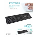 PRITECH TECLADO MULTIMEDIA