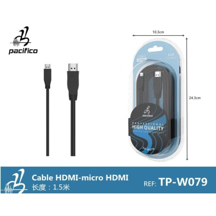 TP-W079 Cable HDMI-micro HDMI 1.5m