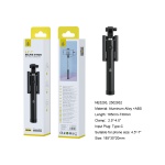 NE5293 NE Palo Selfie con Cable Type-C, flexible 120¡ã, Brazo18.5-73CM, Para movil 4.5-7 Pulgadas, Blanco