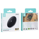 IKREA WA0340 CARGADOR INALÁMBRICO CON CABLE TYPE-C 15W MAX NEGRO