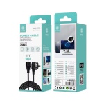 IKREA WB1375 CABLE DE ALIMENTACIÓN PVC 3 PINES 2M NEGRO