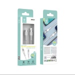 IKREA WB2024 CABLE DE DATOS CARGA RÁPIDA TYPE-C TO LIGTHNING 30W 1M BLANCO