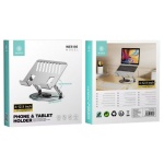 IKREA WE5195 SOPORTE UNIVERSAL 360º ROTACIÓN PARA MÓVIL Y TABLET 4-12.9¨ PLATA
