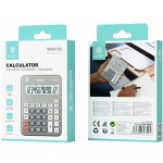 IKREA WR9159 CALCULADORA ELECTRÓNICA DE 12 DÍGITOS 100*145*25.5MM GRIS