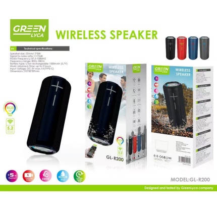 GL-R200 ALTAVOZ CON BLUETOOTH 5.3