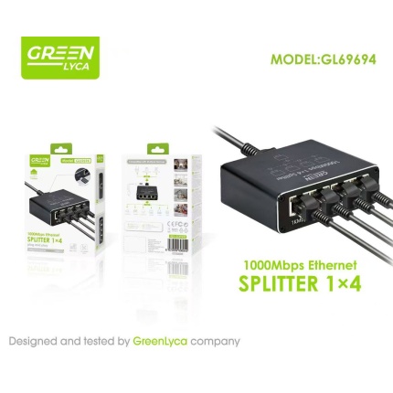 GL69694 DIVISOR DE ETHENET 1000MBPS