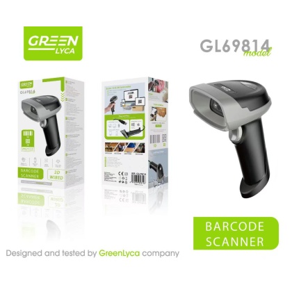 GL69814 PISTOLA  DE ESCANEADOR CON CABLE
